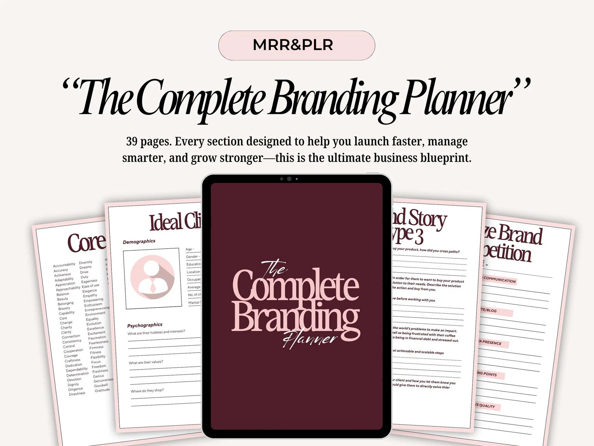 The Complete Branding Planner