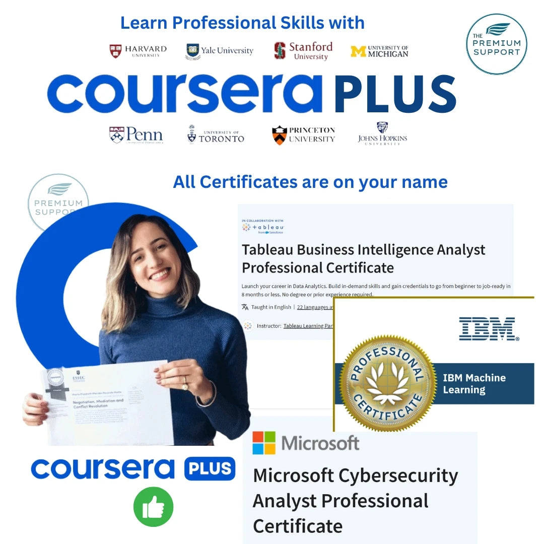 Coursera Plus Subscription - 1 Year
